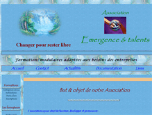 Tablet Screenshot of emergence-talents.fr